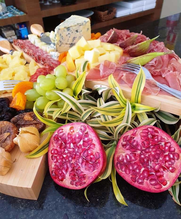 Mesa de antepastos em Curitiba